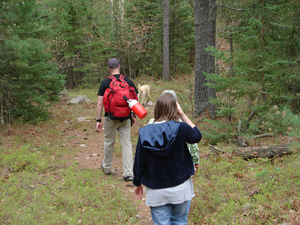 Hiking the Bass Lake Trail